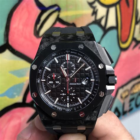 audemars piguet forged carbon roo 44mm on hand|discontinued audemars piguet.